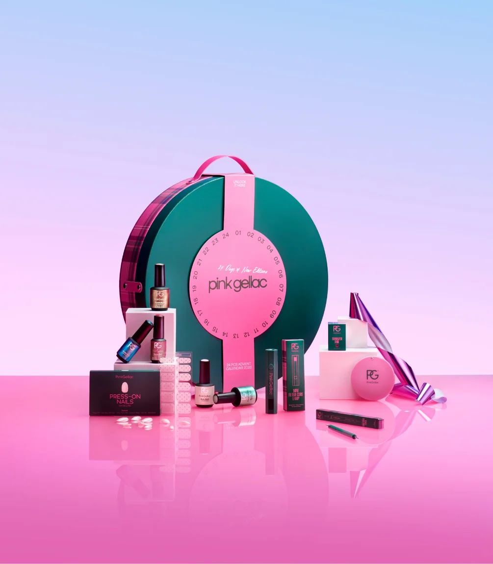 Pink Gellac advent calender 2026